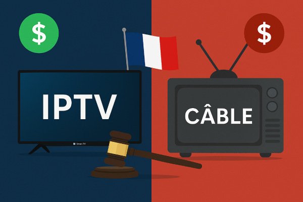 France IPTV Pro vs Télévision Câble